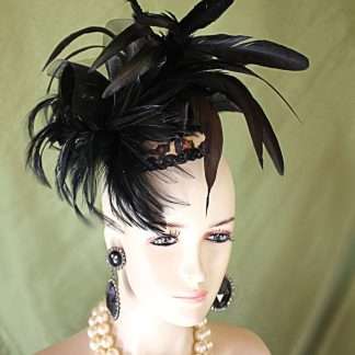 Avant Garde Cheetah Pillbox Cocktail Hat