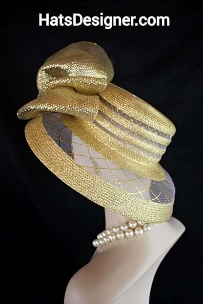 Formal Big Brim Holiday Dress Hat