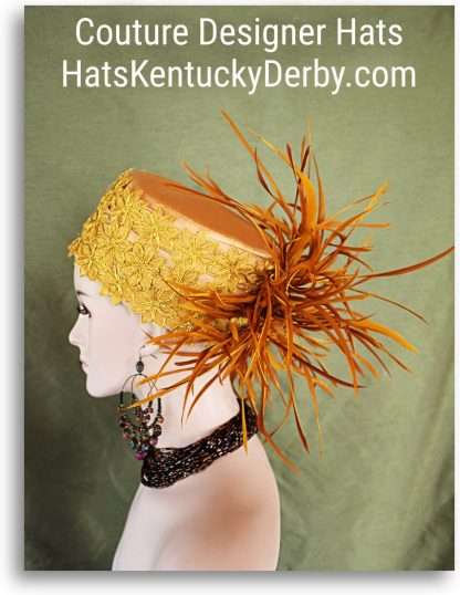 Avant Garde Timeless Vintage Style Hat Headpiece