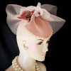 Avant Garde Wedding Bridal Fascinator Cocktail Hat