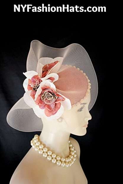 Avant Garde Wedding Bridal Fascinator Cocktail Hat