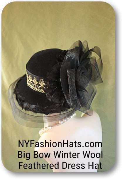 Statement Couture Handmade Evening Hat