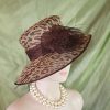 Haute Couture Luxury Big Brim Designer Hat