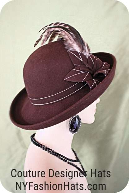 Old Hollywood Glamour Luxury Statement Hat