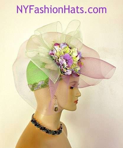 Formal Wedding Bridal Hat Headpiece