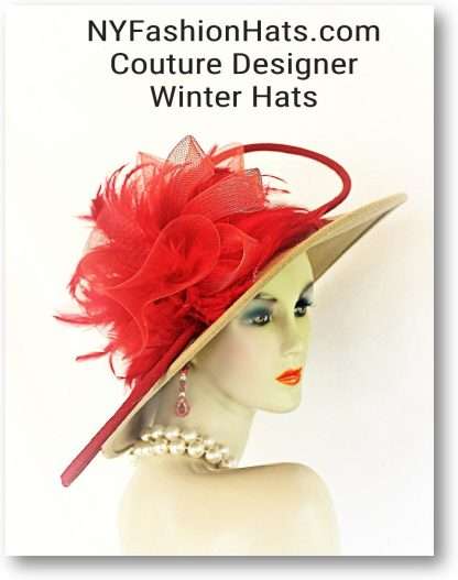 Couture Designer Statement Hat