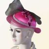 Saucer Hat Fascinator Wedding Bridal Church