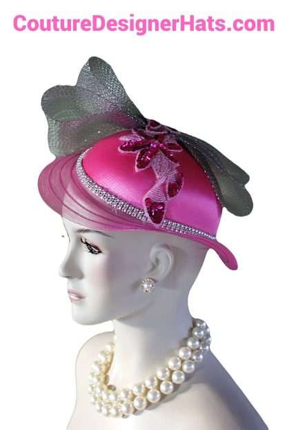 Formal Small Brim Dress Hat