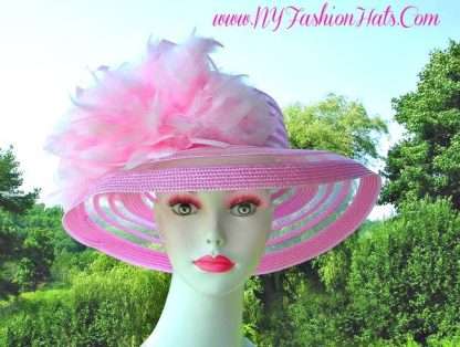 Couture Lipstick Pink Hat