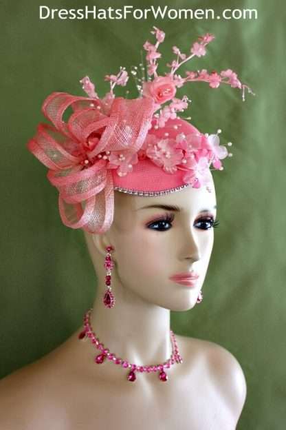 bridal spring headpiece hats 229h