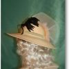 Motf Premium Hat Golden Beige Wool Luxury Hat