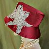 Formal Wedding Designer Satin Hat