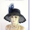 Navy Blue Couture Designer Hat