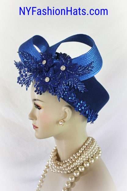 Pillbox Wedding Hat For Women