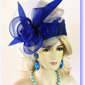 Pillbox Wedding Hat For Women