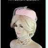 Pink Pillbox Formal Fashion Hat With A Veil