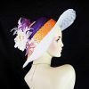 Couture Big Brim Hats For Wedding Occasion Formals