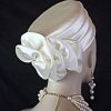 Ivory Beige Hats For Brides