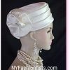 Ivory Beige Hats For Brides