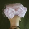 White Headpiece For Brides