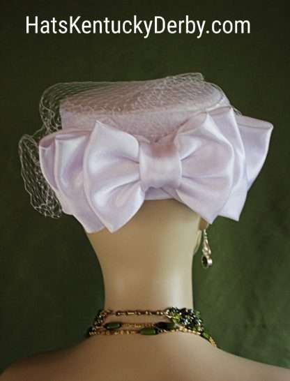 White Headpiece For Brides