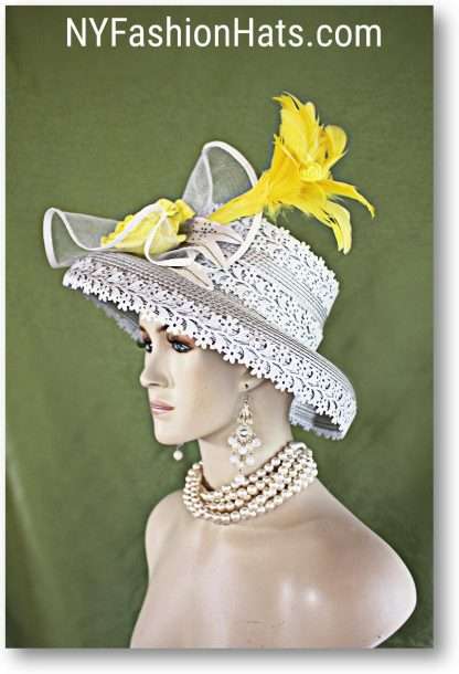 "Preakness Stakes Pimlico Racecourse Hat" Triple Crown Horse Racing Hat Headpiece