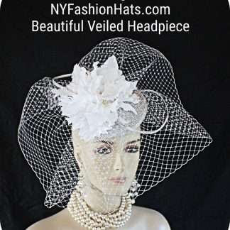 Wedding Fascinator Bridal Headpiece Cocktail Hat