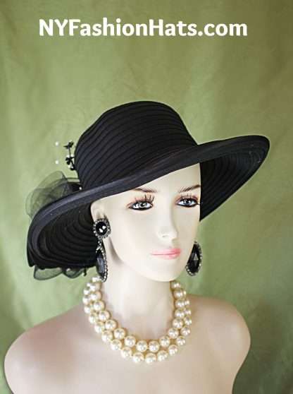 Large Brim Designer Hat