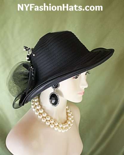 Large Brim Designer Hat