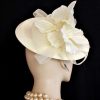 Straw Wedding Bridal Headpiece Brides