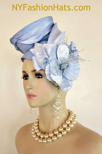 Women's Haute Couture Designer Satin Hat