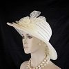 Church Temple Wide Brim Hat